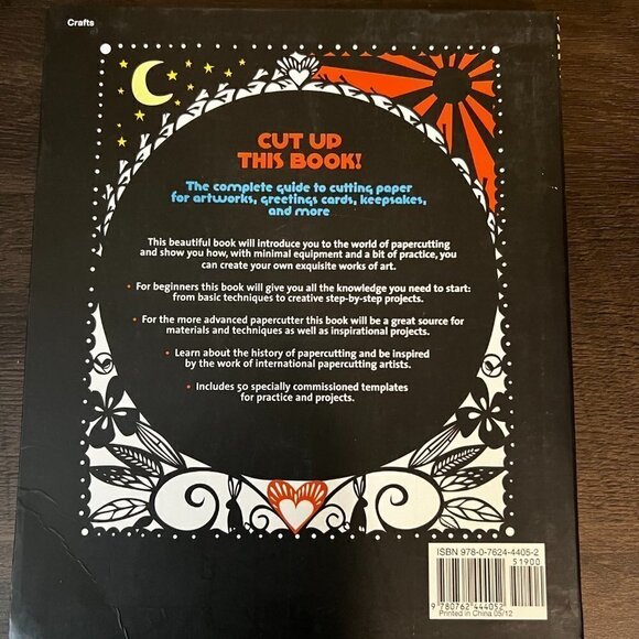 NEW Cut Up This Book! Step by Step Instructions for Artwork by Emily Hogarth - Picture 3 of 6